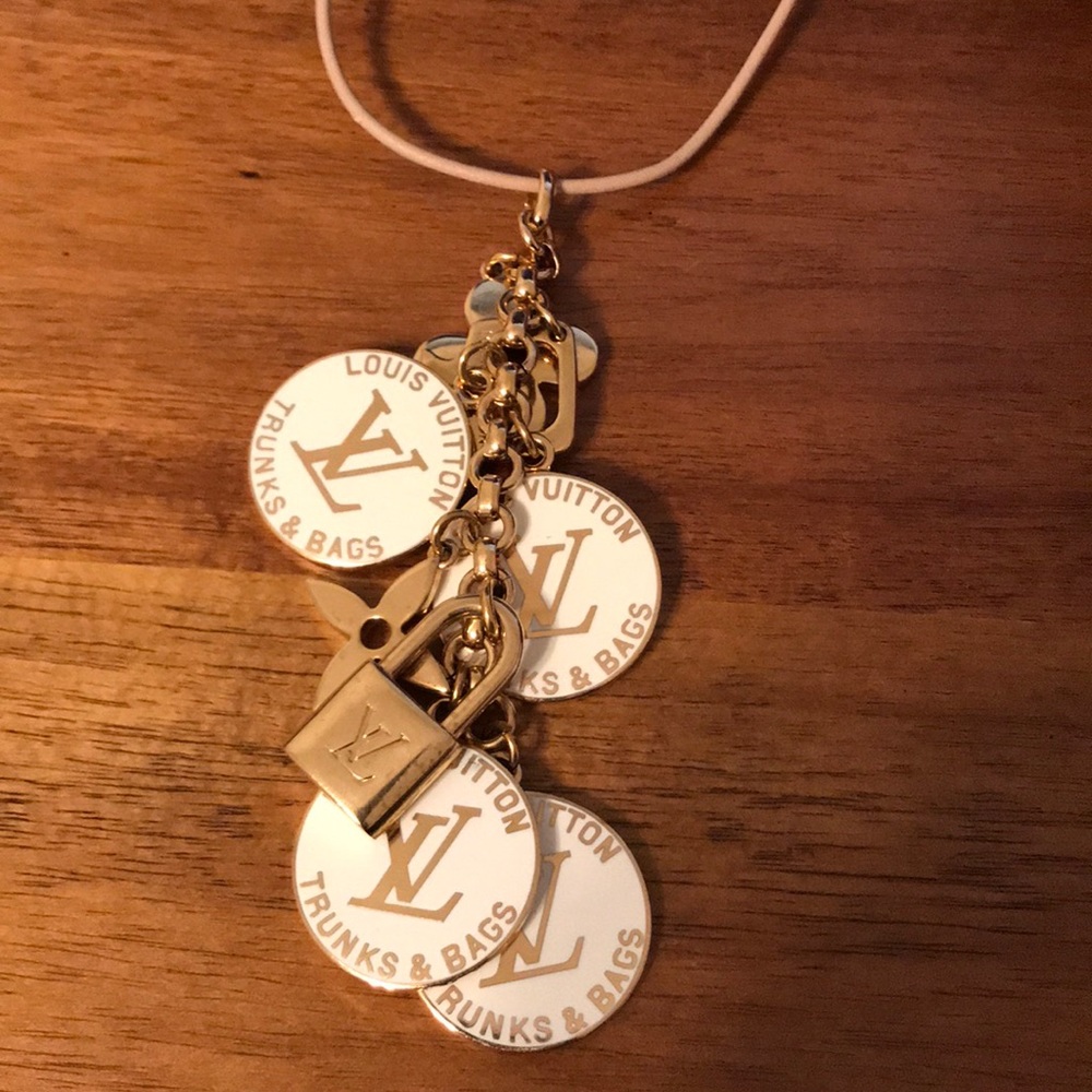 Louis Vuitton charm necklace authentic
